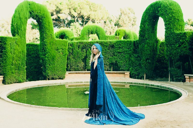 Sesión de fotos de princesa en exterior en el laberinto de Horta en Barcelona (10) Sesión de fotos de princesa en exterior en el laberinto de Horta en Barcelona (10)